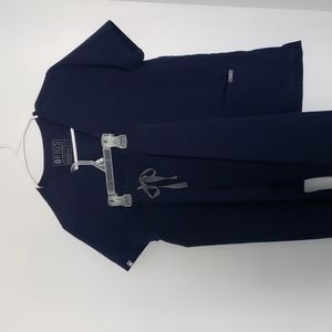 Small Figs scrubs navy Livingston Pants Casma Top